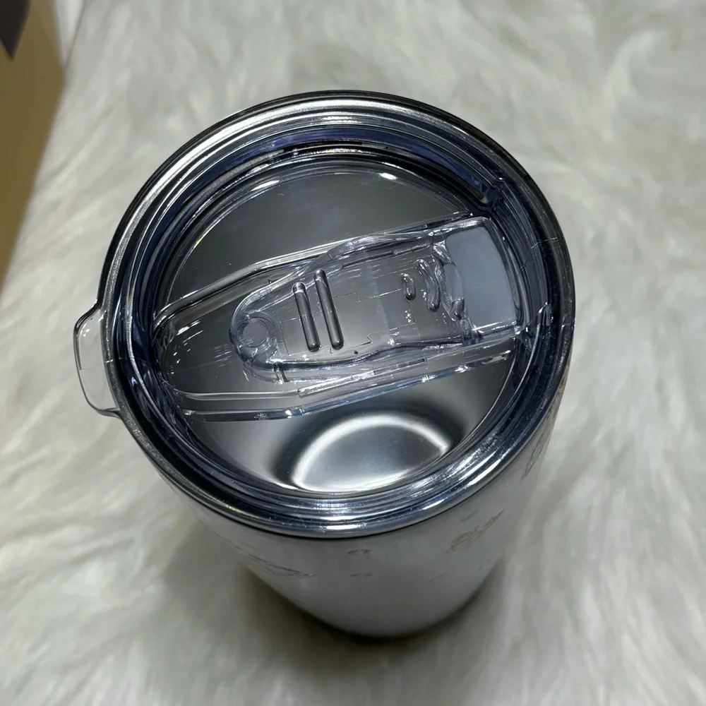 New! Beautiful Double Wall Insulated Sunflower Christian Tumbler - Picture 4 of 4